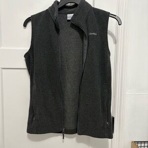 Columbia Charcoal Fleece Vest